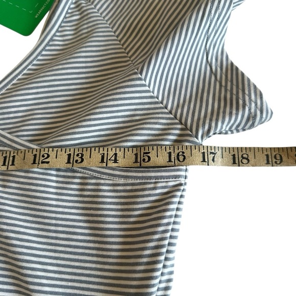 NWT PACT ORGANIC FIT AND FLARE CROSS BACK MIXED PATTERN DRESS SIZE XL - Picture 11 of 14